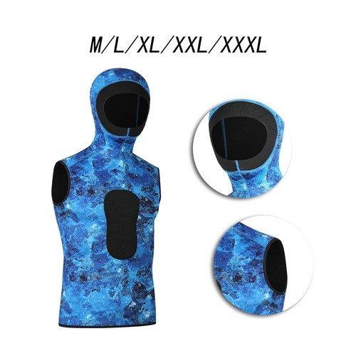 Gilet capuche néoprène - capuche,