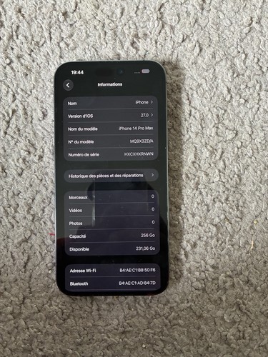 Apple iphone pro max - apple, 256