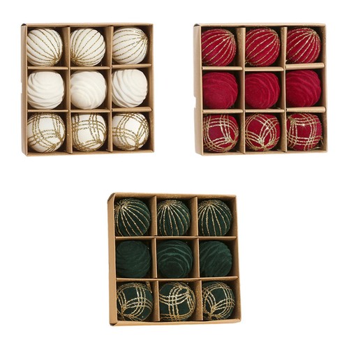Lot boules de - de, 9