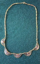 Joli Collier Plaqué OR ORIA
