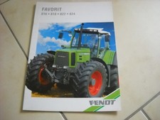 FENDT TRACTEUR FAVORIT 816 A 824