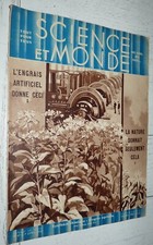 SCIENCE & MONDE #47 1932