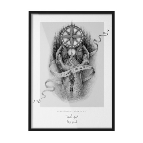 Noir cadre photo pour art - cadre,