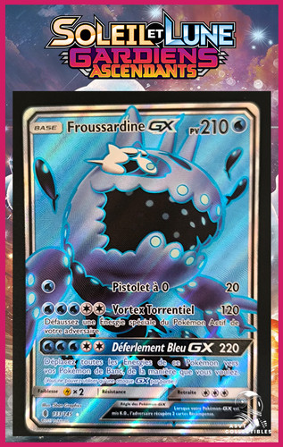 Carte pokémon froussardine - carte,