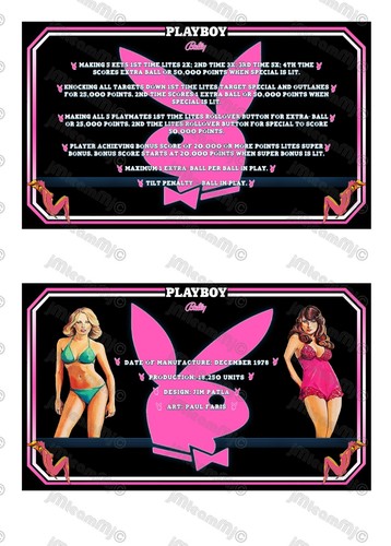 Bally payboy 1978 cartes - bally,
