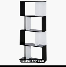 HOMCOM Bibliothèque étagère Meuble de Rangement 