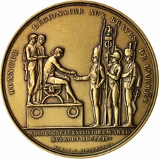 [#412962] France, Médaille, Premier Empire Français, Histoire, Denon, MS (65-70), Bronze