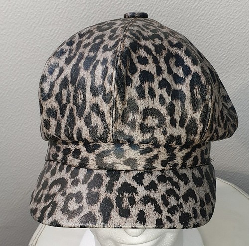 Casquette gavroche léopard - casquette,