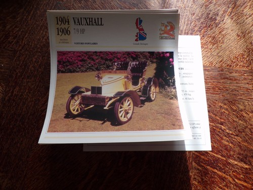Fiche carte card voiture auto - card,