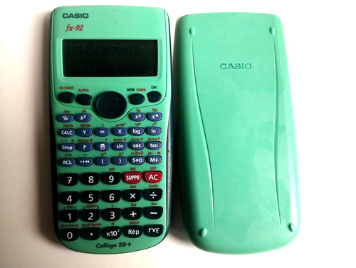 Calculatrice casio 2d - calculatrice, 2d+