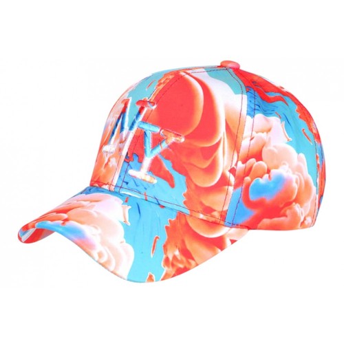 Casquette rouge bleue - et,