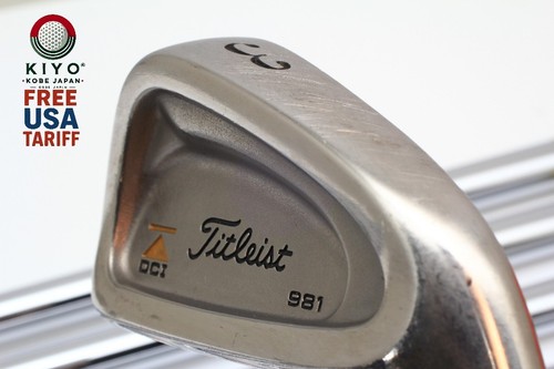 9pcs titleist dci 981 - iron, set