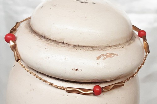 Bracelet vintage couleur - bracelet, or