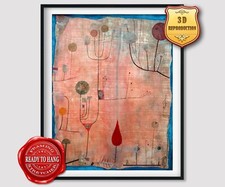 Paul Klee Fruits sur rouge