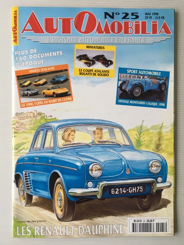 Revue automobilia n - automobilia, n°25