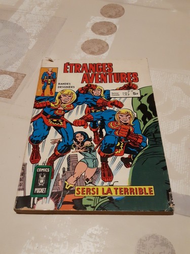 Comic etranges aventures - bd/comic,