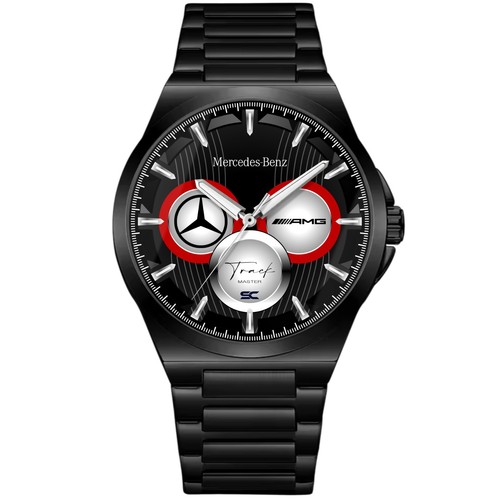 Montre poignet noire - poignet, en