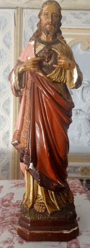 Statue religieuse ancienne - statue,