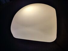 Grand plafonnier/applique carré en opaline vintage