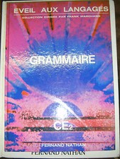 Grammaire - CE2 - Nathan - Frank Marchand - Manuel scolaire - 1977