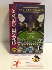 Jeu Vidéo Retro Caesars Palace Game Gear USA Neuf Sous Blister Import NTSC SEGA