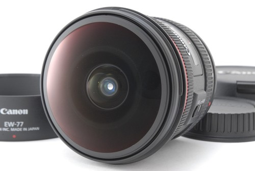Objectif zoom fisheye - canon, ef