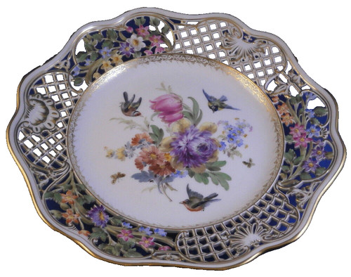 Assiette décorative meissen - décorative,