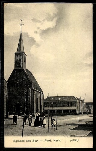 Carte postale egmond - egmond, zee