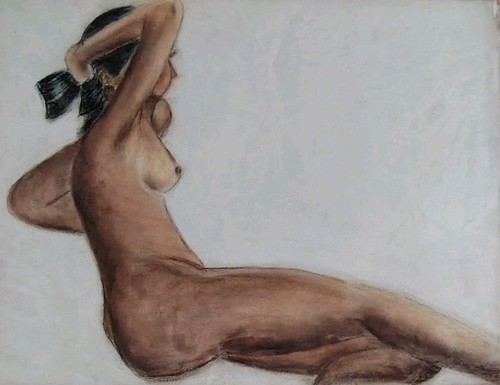 Joli dessin aux pastels - dessin,