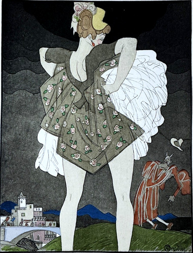 Art deco charles martin - art,