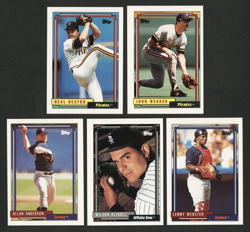 1992 topps baseball cards - 1992,