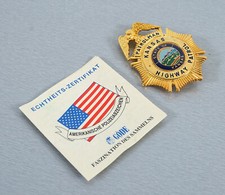 Insigne de police américain