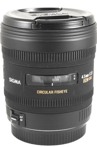 Sigma circular fisheye - ex,