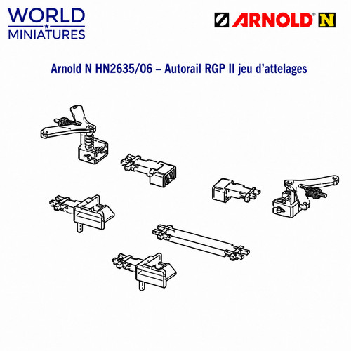 Arnold hn2635 autorail - arnold, n hn2635/06