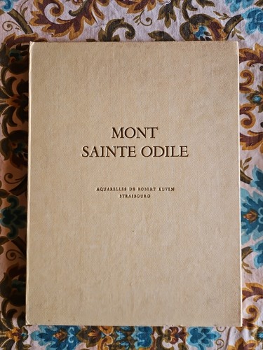 Mont sainte odile aquarelles - mont,