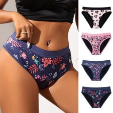 Femmes Filles Période Culottes Étanche Sous-Vêtements Menstruels Coton Sans /