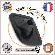 SOUFFLET LEVIER DE VITESSE CITROEN JUMPY AN.95-06 + 10 COLORIS + 6 SURPIQURES