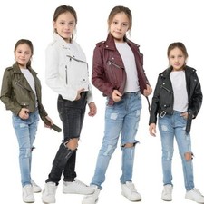 A2Z 4 Enfants Filles PU Cuir