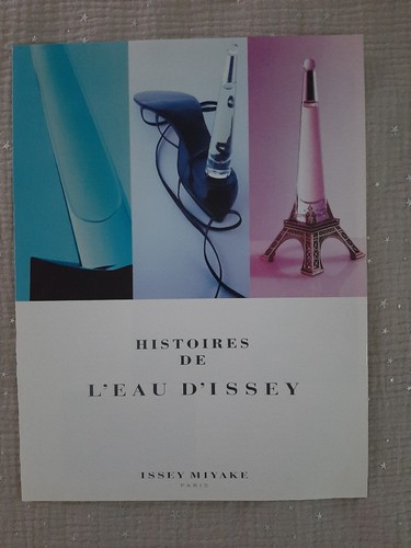 Publicité papier parfum - publicité,