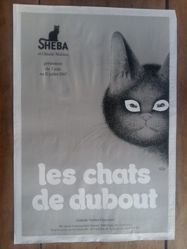 Affiche dubout les - dubout, "les