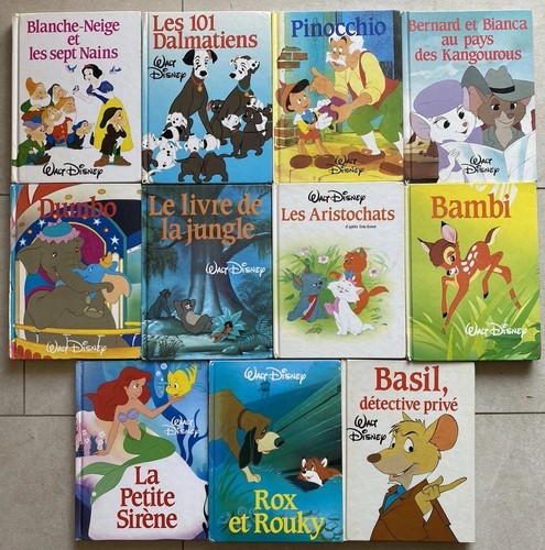 Lot livres walt disney - lot, –