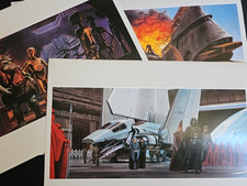 1977 Lot 16 Lithographie Poster Star Wars Ralph McQuarrie Guerre des Etoiles ART