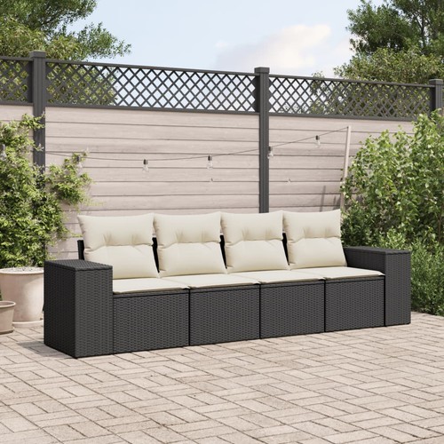 Salon jardin avec coussins - jardin,