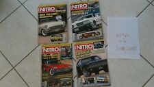 années 2005/2015-lot 4 magazines NITRO-revue automobile/americaine/rods/customs!