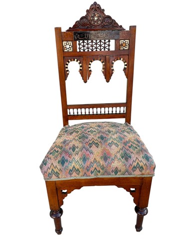 Ancienne chaise syrienne - , en