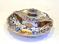 ENCRIER EN FAIENCE DE BLOIS