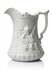 Pichet Cherub en porcelaine