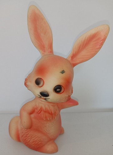 Figurine pouet lapin vintage - lapin,