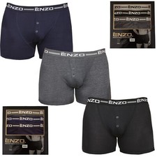 Boxers Hommes Short Bouton Fly