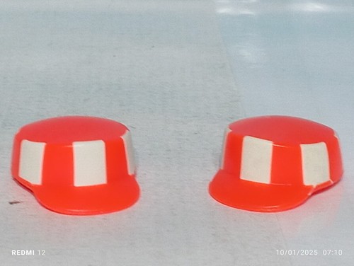 Playmobil casquettes - x2,
